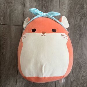 Squishmallows Cute Orange and White Plush Toy